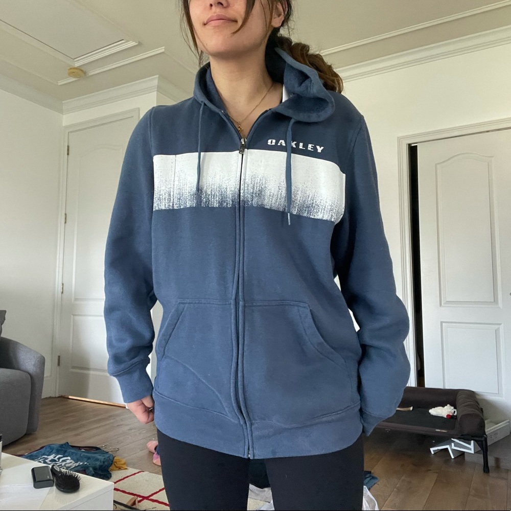 Oakley zip hoodie
